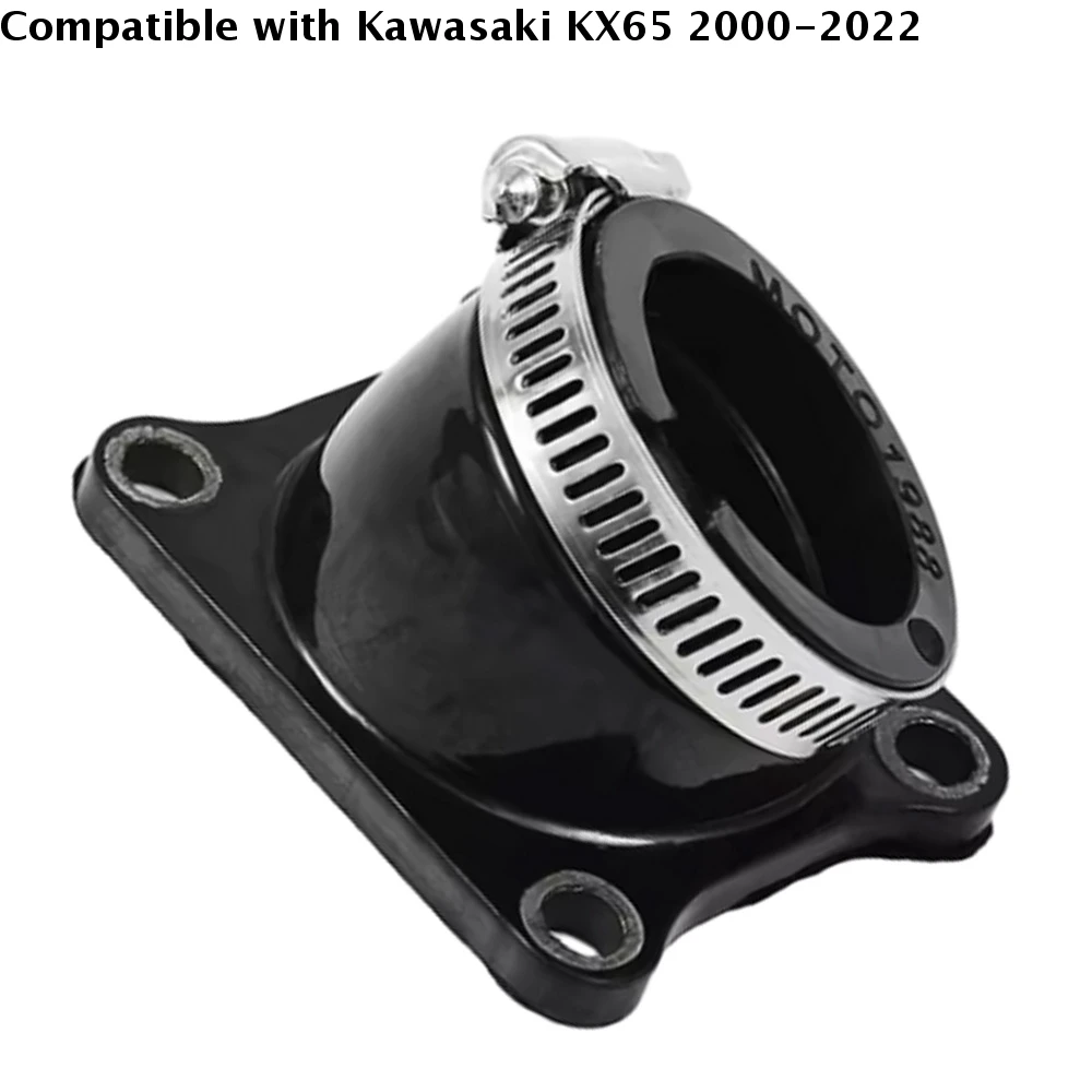 16065-1366 Motorcycle Carburetor Intake Manifold Joint Boot For Kawasaki KX65 2000 2001 2022 Motorcycle Accessories