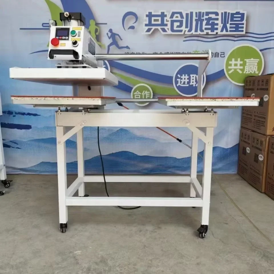 Gold Seller Semi-Automatic T-Shirt Pneumatic Heat Press Machine 40x60 38x38 40x50 Sizes New Digital Heat Transfer & Embossing Pl