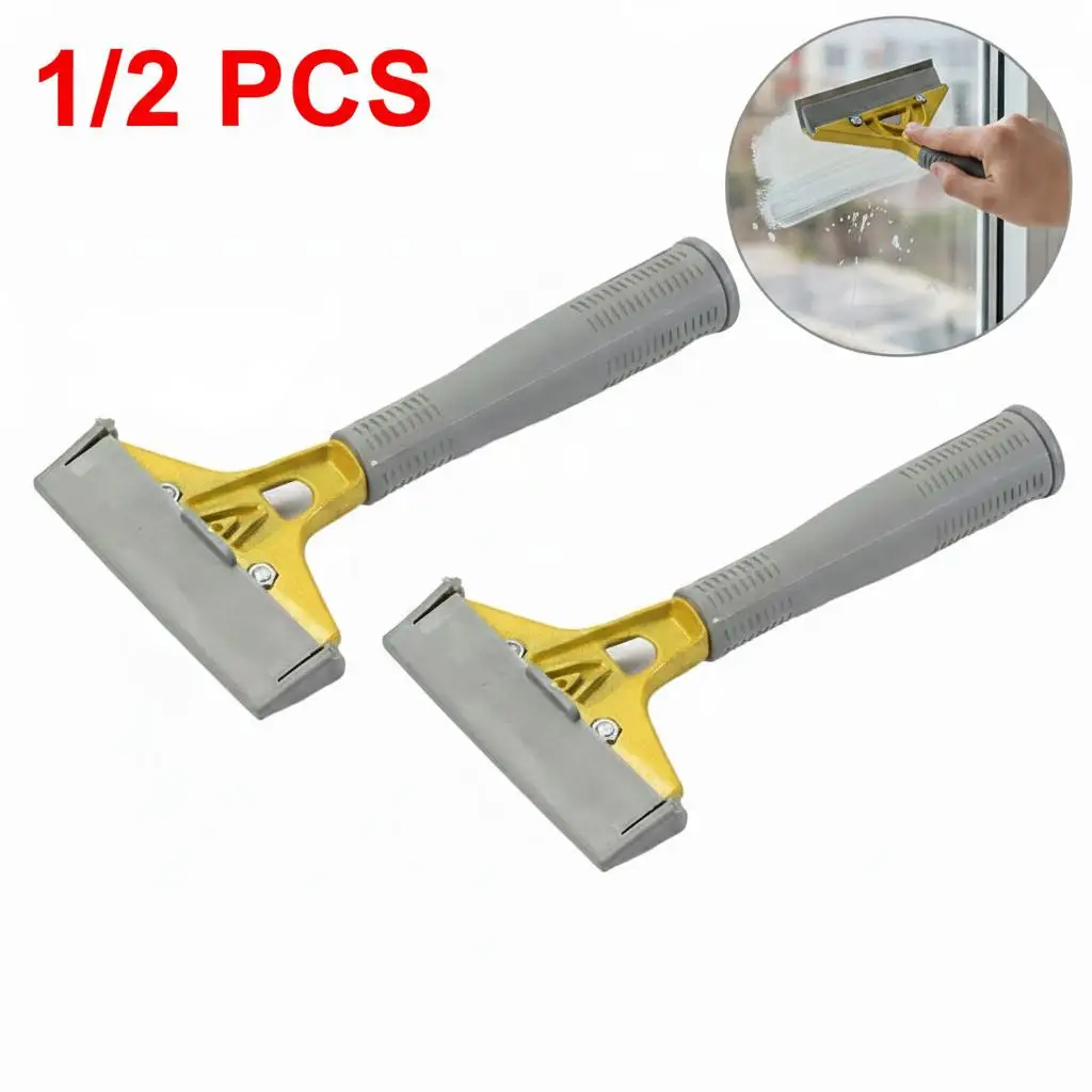 1/2Pcs Portable Tile Grout Cleaning Shovel Multi-purpose Scraper, Can Be Used For Windows, Glass Tile Surfaces Stoves Paints