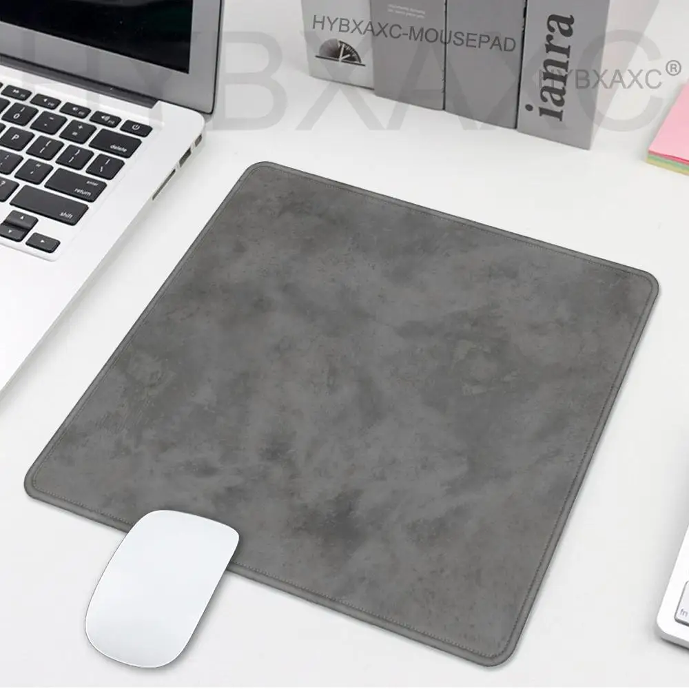 Mouse Pad 500x500 Gray Texture Mouse Mat Waterproof Setup Gaming Accessories Control Type Mousepad Gamer Rug Small Mousepad