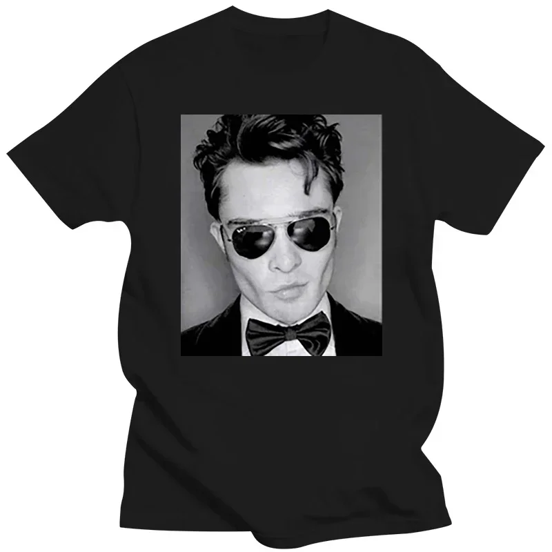 2024 new Gossip Girl Chuck Bass Mr Ed Tshirt Comfortable Men'S Black T-Shirt Size S-5xl Wholesale Tee Shirt harajuku pro choice