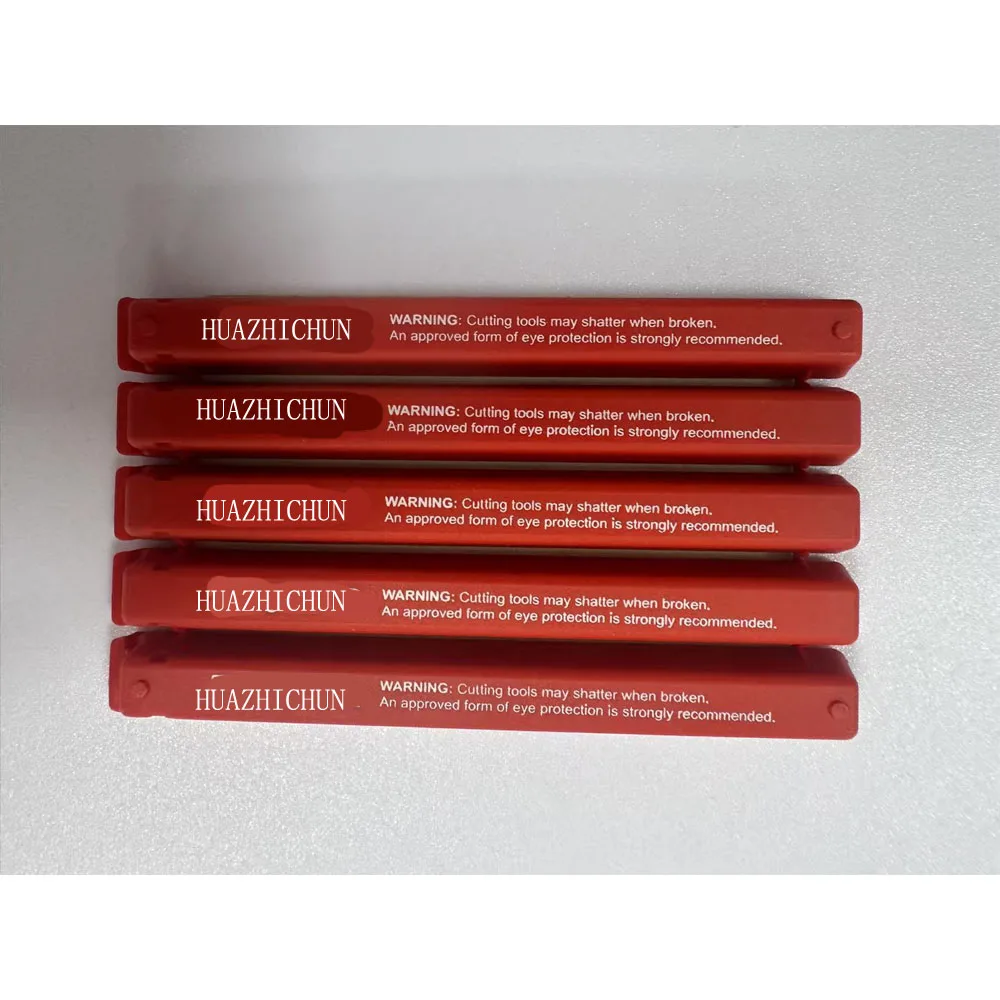

HUAZHICHUN E237 M6 DIN371 Carbide Inserts Milling Cutter Tool