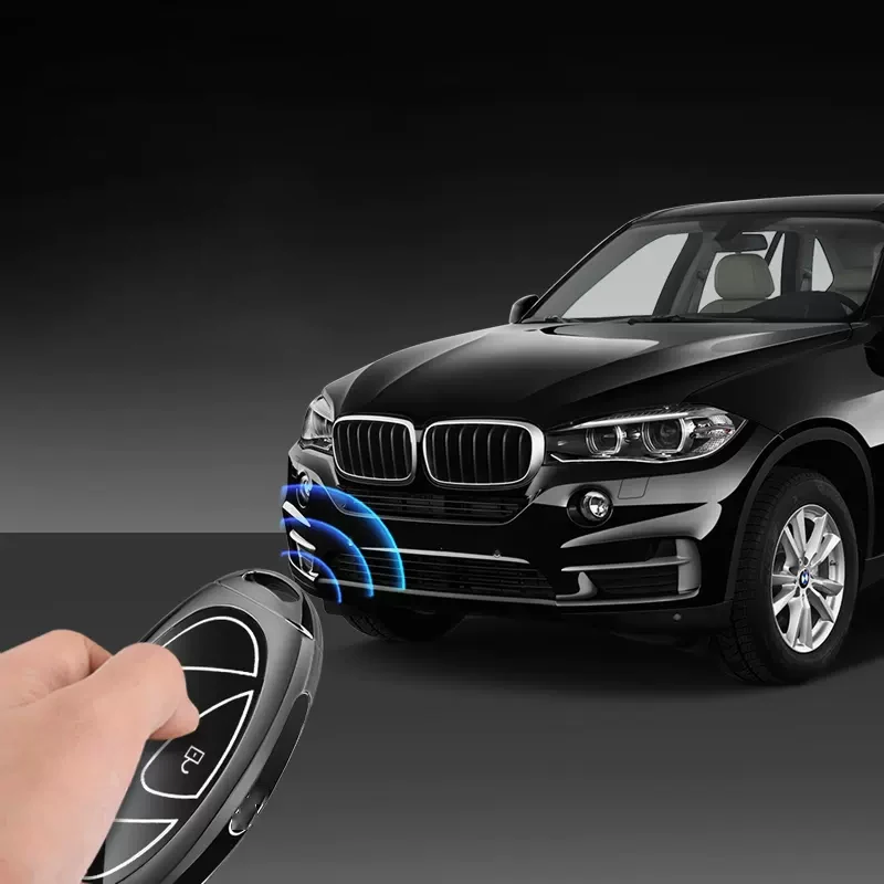 Personalized key protective cover key decorative frame For Hyundai Santa Fe MX5 2024