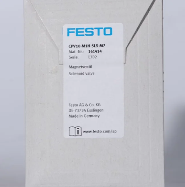 

New original FESTO solenoid valve 161416-CPV10-M1H-2X3-GLS-M7 161417-CPV10-M1H-2X3-OLS-M7