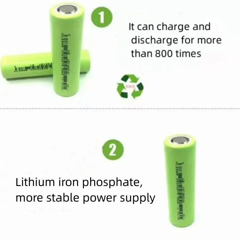 Original 3.2V 3000mAh 18650 Lithium Iron Phosphate Rechargeable Battery 1C-3C 21700 LiFePO4 battery For flashlight Mini fan