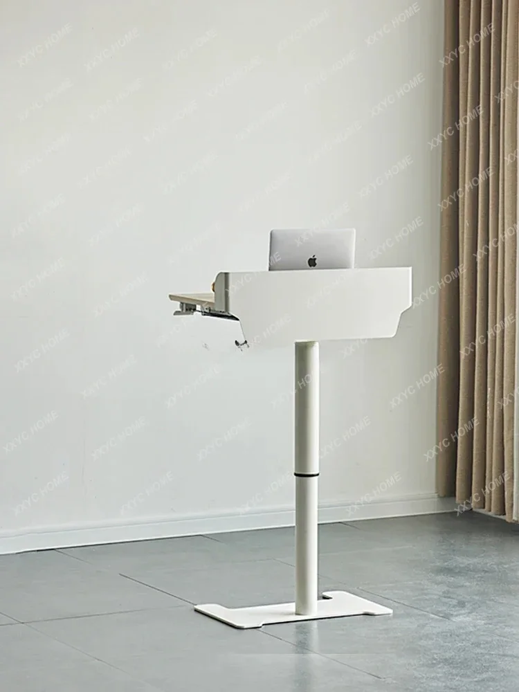 

Simple and modern welcome reception desk Master of ceremonies lifting platform