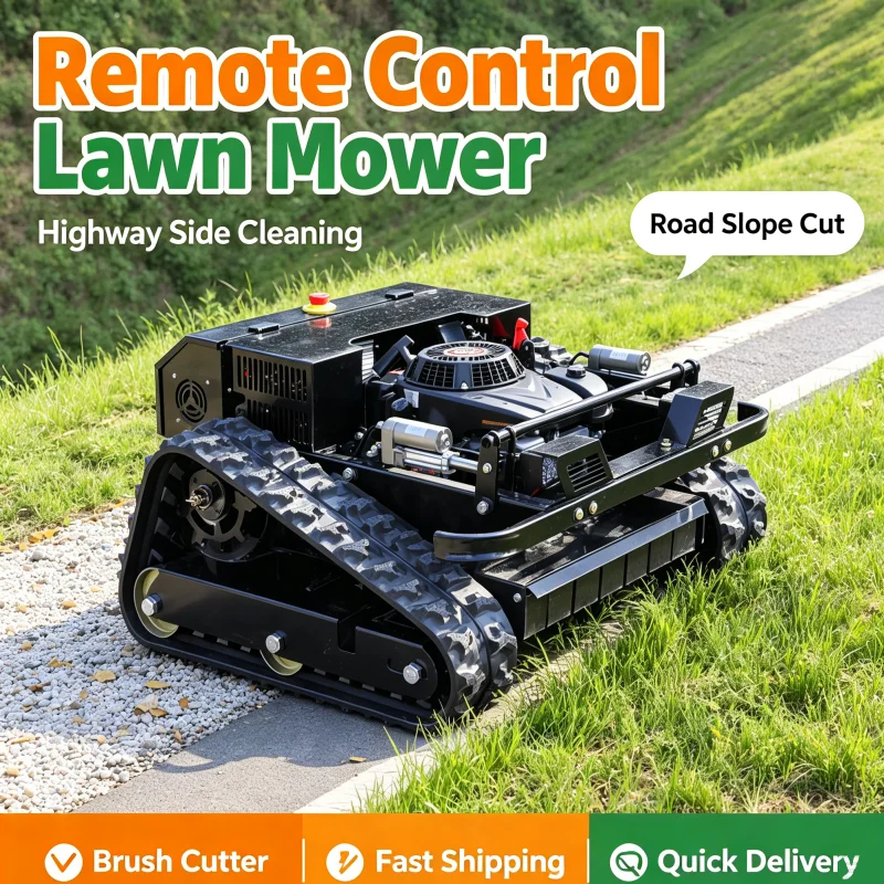 Customized Big Promotion Remote Control Lawn Mower 4 Stroke Zero Turn Heavy‑Duty For Farm Lawn