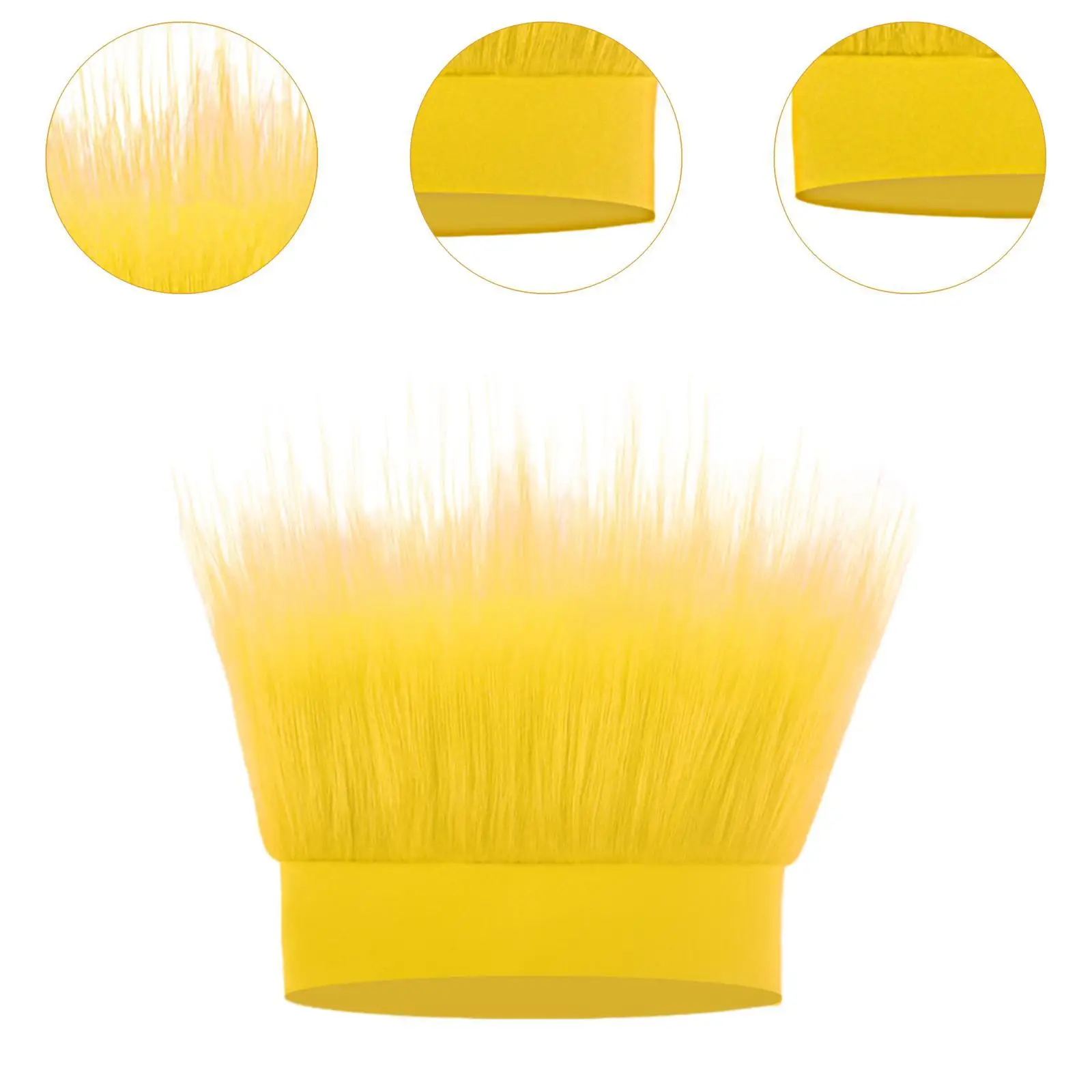 Tiara peluda para vestir, acessórios de fantasia multifuncionais, faixa peluda para cosplay, festa, carnaval, dramatização, festival