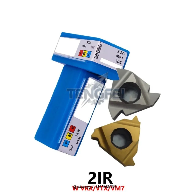 

2IR 14W 19W 14 19 W VKX VM7 VTX Original Metal Lathe Cutter Threading Carbide Inserts Tools Blades CNC Boring Bar Holder 10PCS