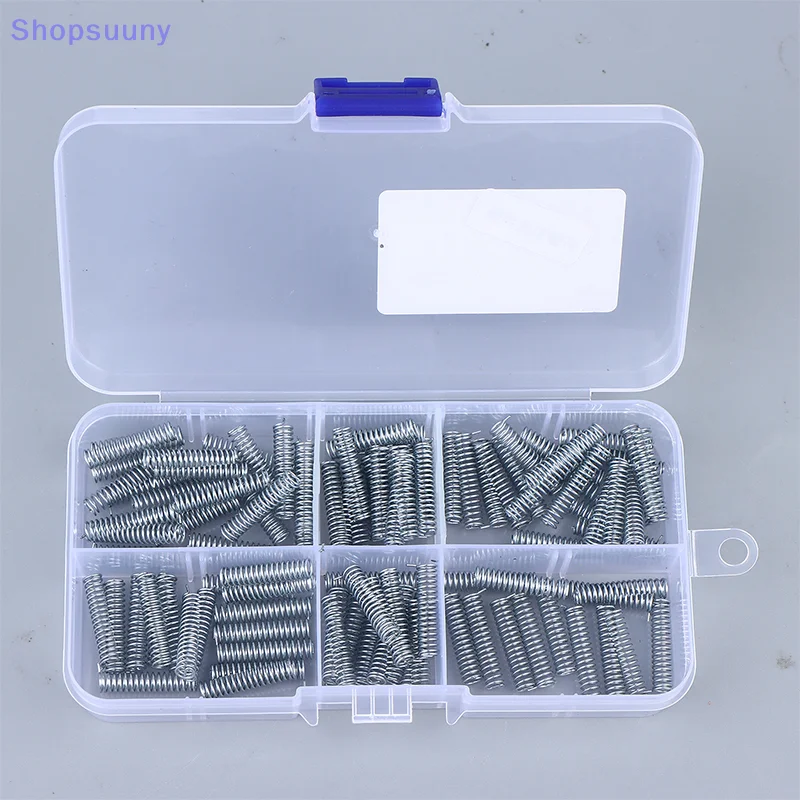 [SU]10/100Pcs Auto Folding Car Key Rotation Shaft Springs High-Tension Spiral Coil For Remote Flip Key Repair Tool Kits[SU]