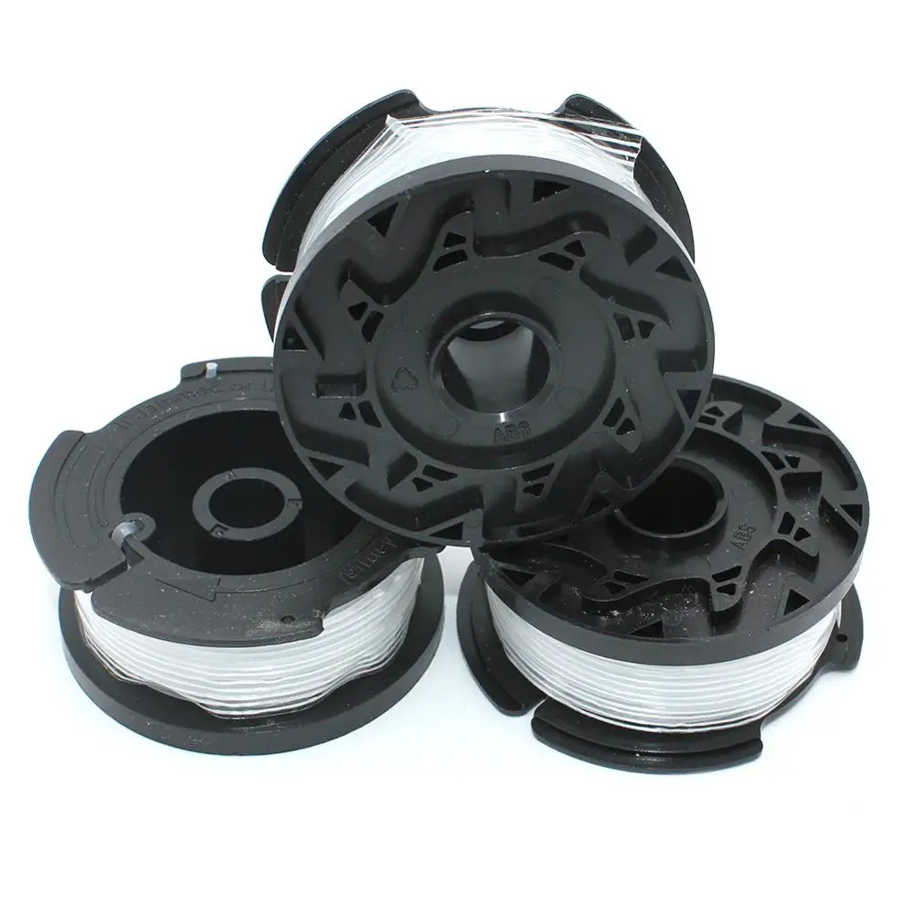 

3PK Spool and Line For Black & Decker CST1200 CST2000 GH400 GH500 GH600 GH610 GH900 GH910 GH912 GL30 GL120C GL280 GL301 GL340