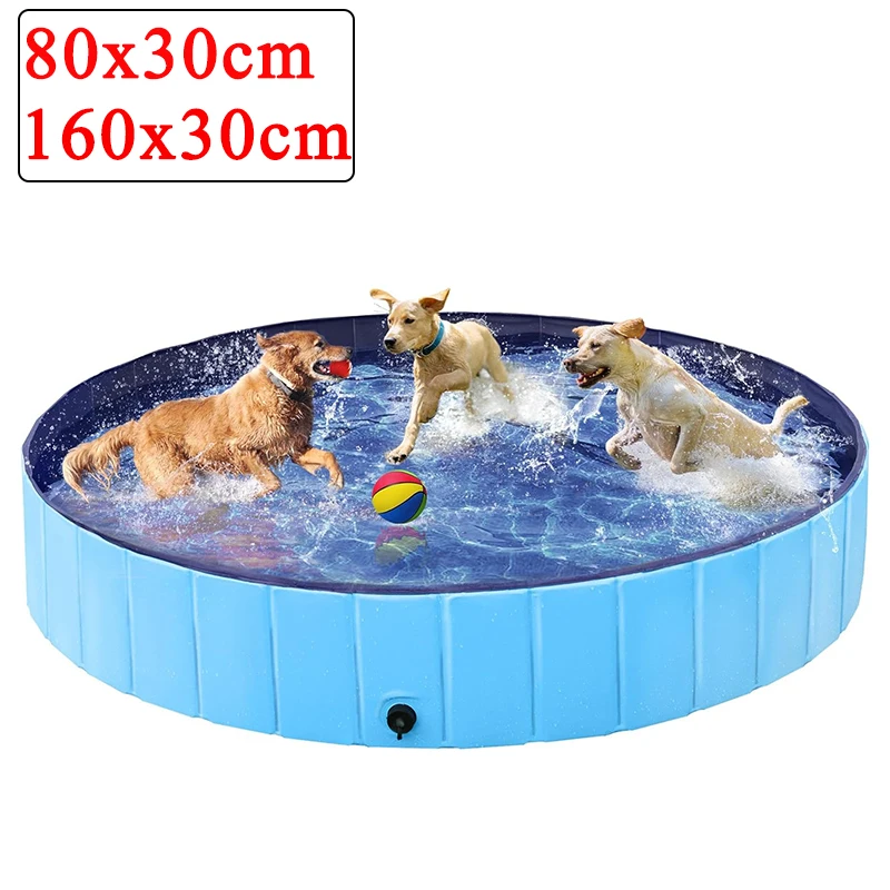 Pet Bathing Bathtub Foldable Portable Dog Swimming Pool Outdoor Water Cleaning Pool for Large Medium Small Pets Pet Supplies