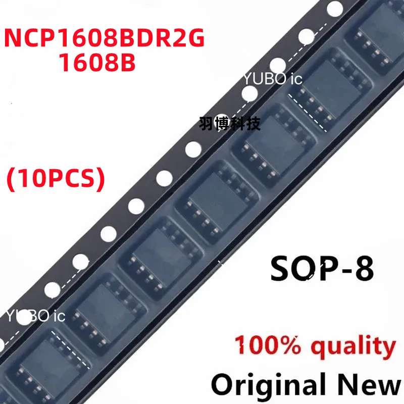 

(10piece)100% New NCP1608BDR2G NCP1608 1608B NCP1608BDR NCP1608B SOP-8 Chipset