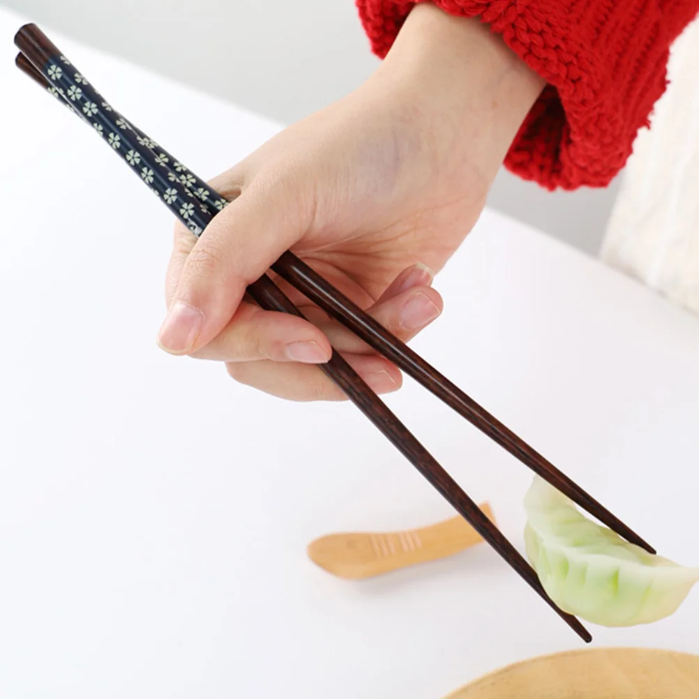 

Natural Wooden Chopsticks Sushi Tableware For Home Restaurant Travel Portable Kitchen Supplies Japanese Style Wood