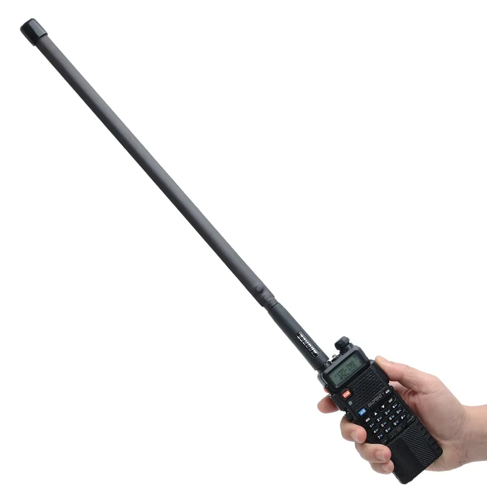 ABBREE CS Tactical Antenna SMA-Female Dual Band VHF UHF 144/430Mhz Foldable For Walkie Talkie Baofeng UV-21 UV-5R QuanSheng K5 - Detail Angle #06