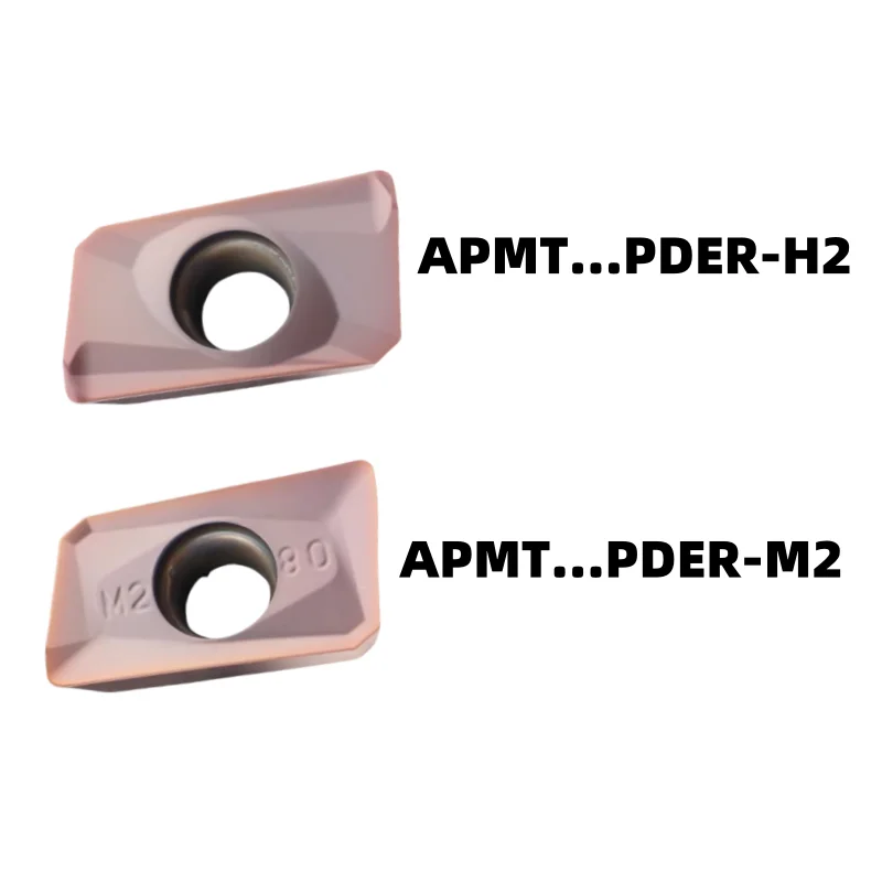 10PCS APMT1135 APMT1604 DL H2 M2 FM TF PDER Sisipan Karbida untuk Pemotongan CNC APMT untuk Baja Tahan Karat Berkualitas Tinggi