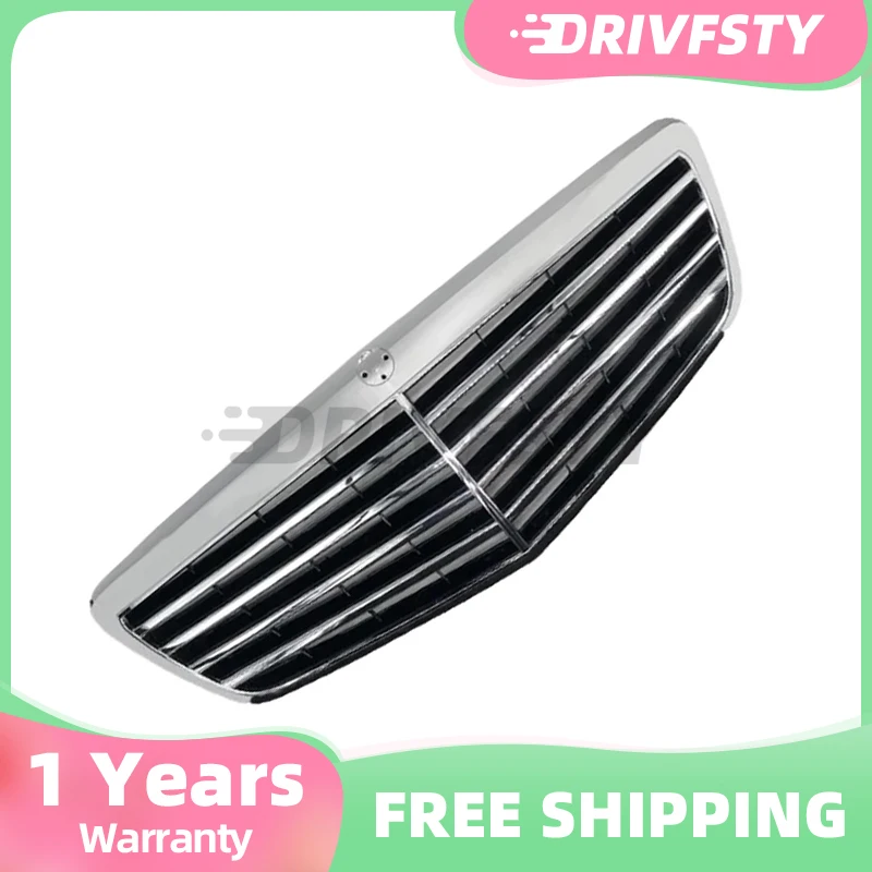 

For 2006-2009 W221 Mercedes Benz S280 S320 S350 S400 S450 S500 S63 S65 Front Bumper Radiator Grill Mesh A2218800083 2218800083