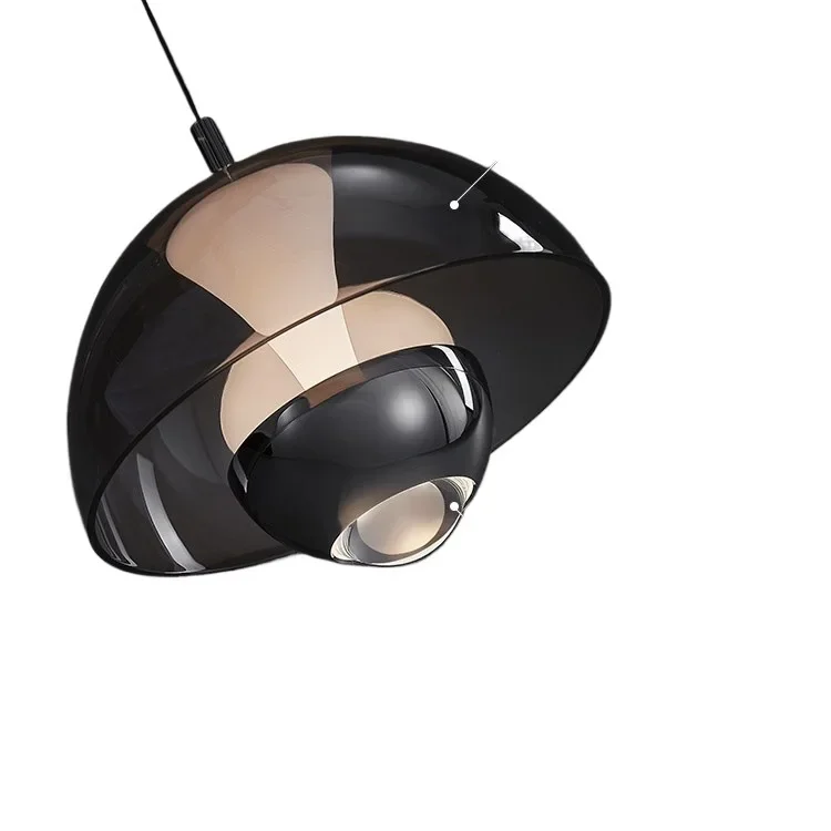 

Lifting bud bedside chandelier, modern minimalist Italian style, light luxury and high-end sense, bedroom small chandelier