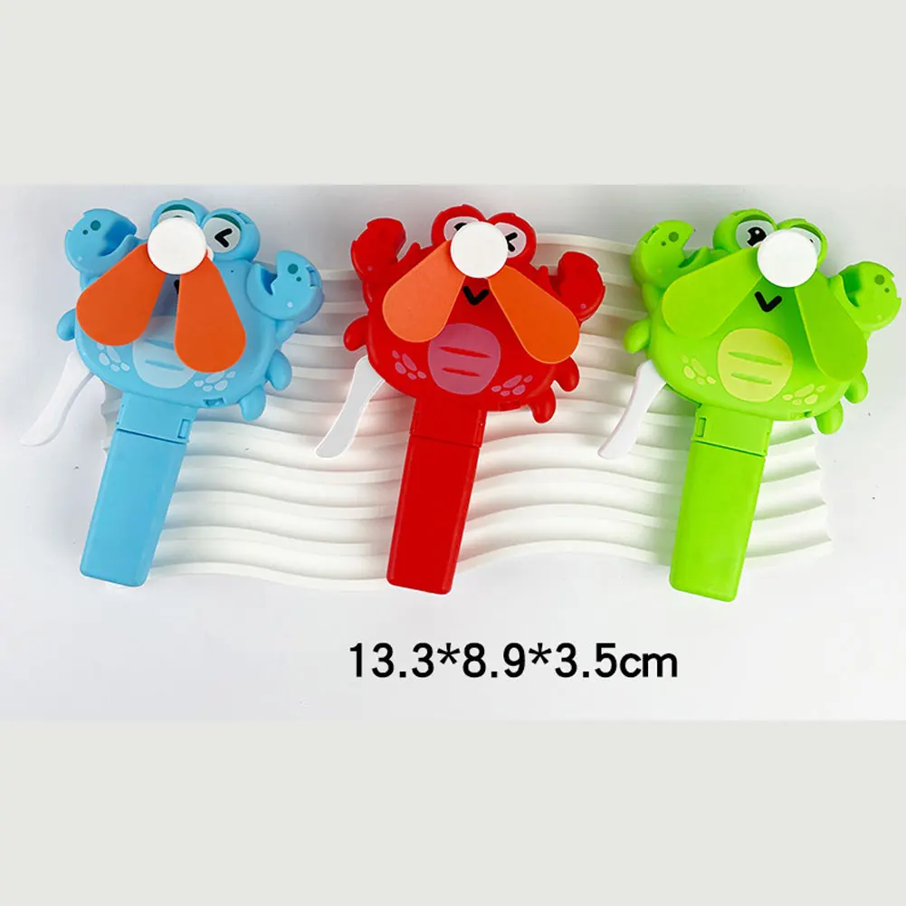 8pcs Compact Marine Animal Hand Fans for Summer Outdoor Use Portable Cooling Tool for Beach Park Travel Events