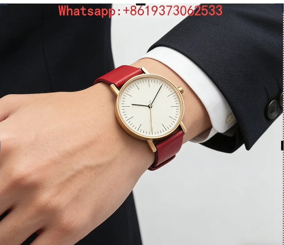 2026 Customized New Bishuwan B001 Gold Simple Men's and Women's Peripheral Watches