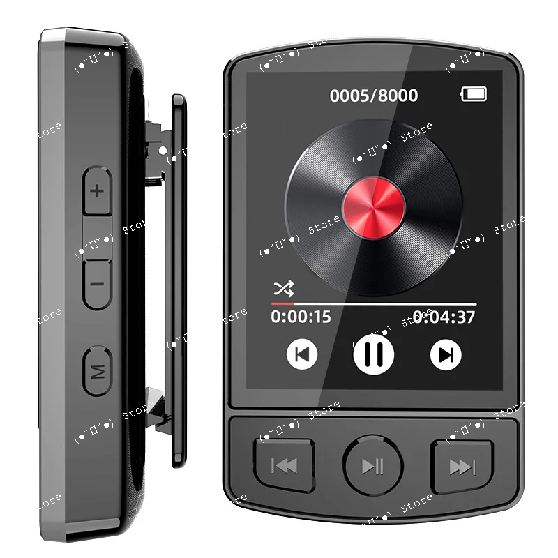

Sports Back Clip MP3/MP4 Recording Large Screen Bluetooth Sports Clip Walkman