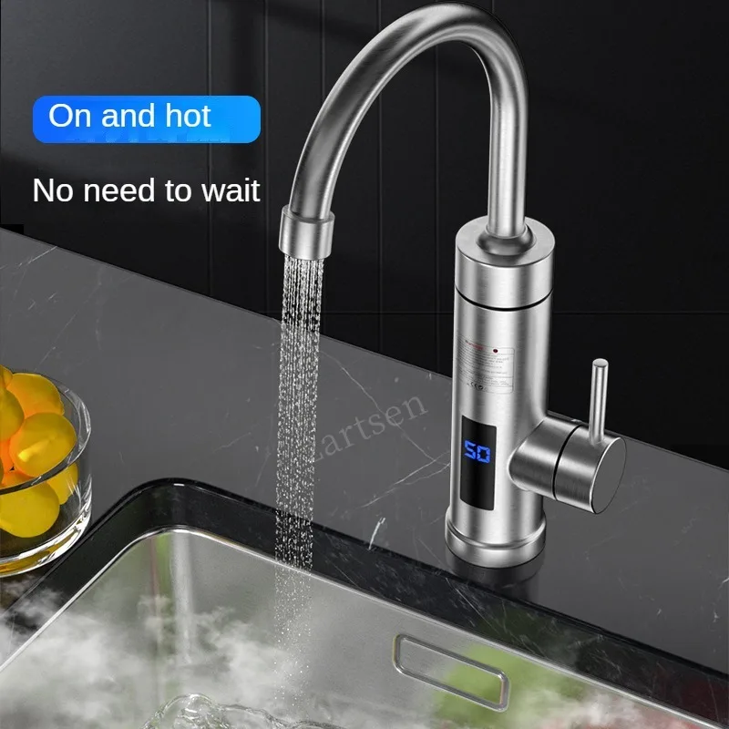 Electric Water Heater Kitchen Faucet Instant Hot Water Faucet Heater 220V Heating Faucet Instantaneous Heaters