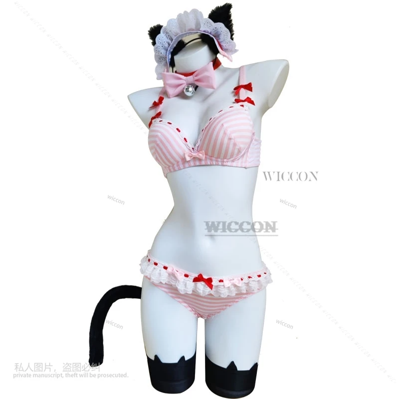 Cosplay Anime Nekopara Frauen Kostüm Liebes Karneval Kleidung Unterwäsche Set Erwachsenen Halloween Männer Frau Kostüme Mädchen