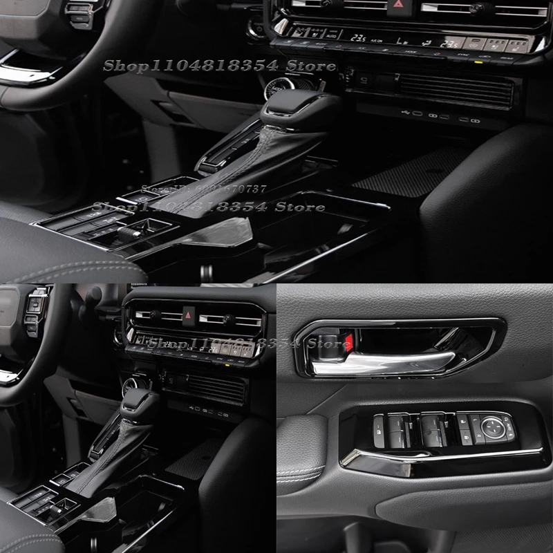 RHD For Toyota Land Cruiser 250 Prado LC250 2024 2025 car gear shift panel window switch steering wheel Air conditions cover