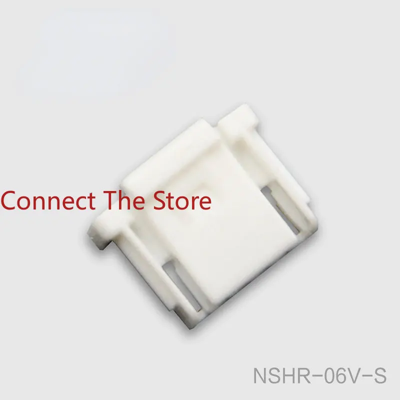 10Pcs Connector NSHR-06V-S Rubber Case 6P NSH1.0mm Pitch In Voorraad