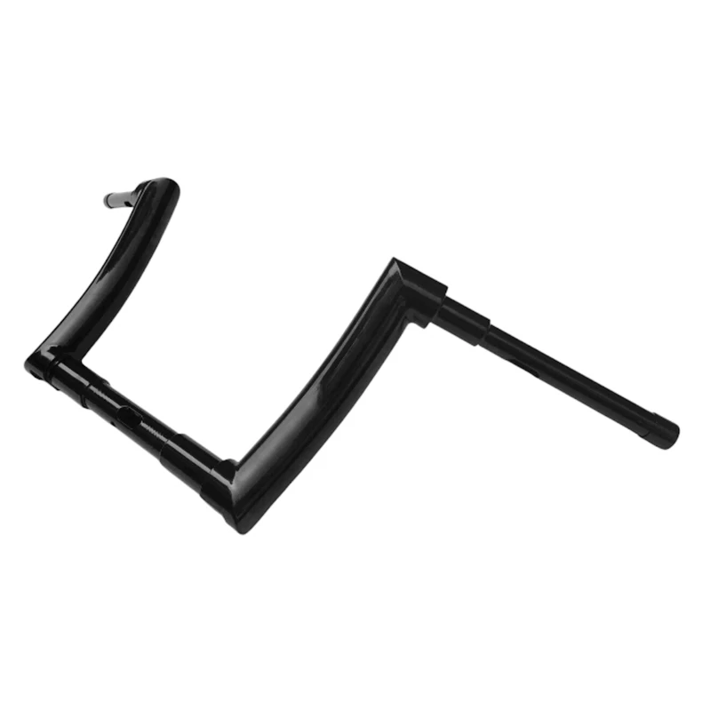 

YUNTANMT 12” Gloss black 2" Fat Special Meathook Handlebar for 15-23 Harley Road Glide FLTRX FLTRXS FLTRU