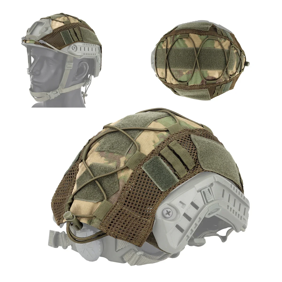 

Outdoor Hunting Tactical MilitaryHelmet Cover Shooting MH PJ BJ Helmets Cloth Paintball CS Wargame Helmet Accessories