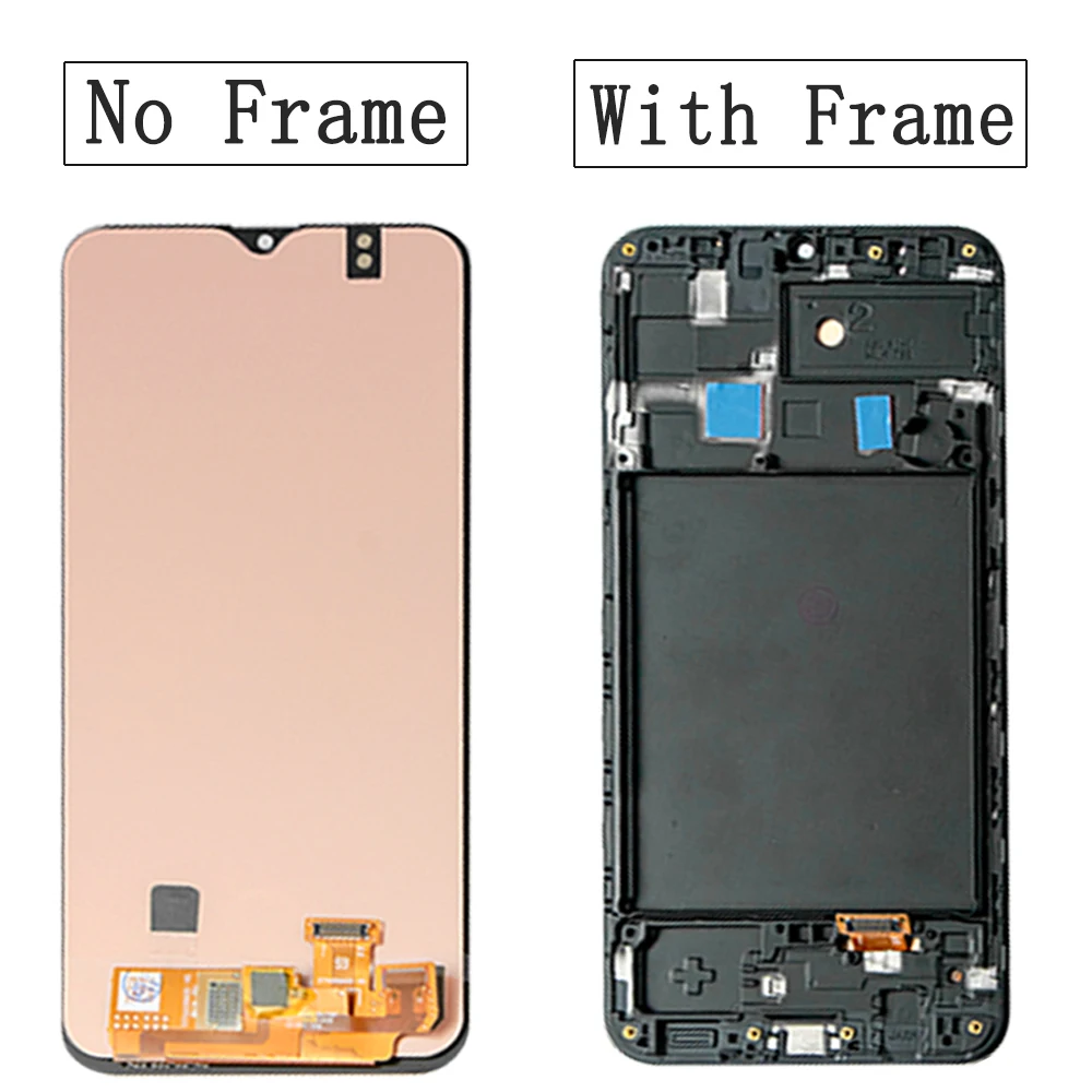 Super AMOLED Screen For Samsung Galaxy A20 LCD Display Touch Screen Digitizer Assembly For Samsung A20 LCD SM-A205F Display