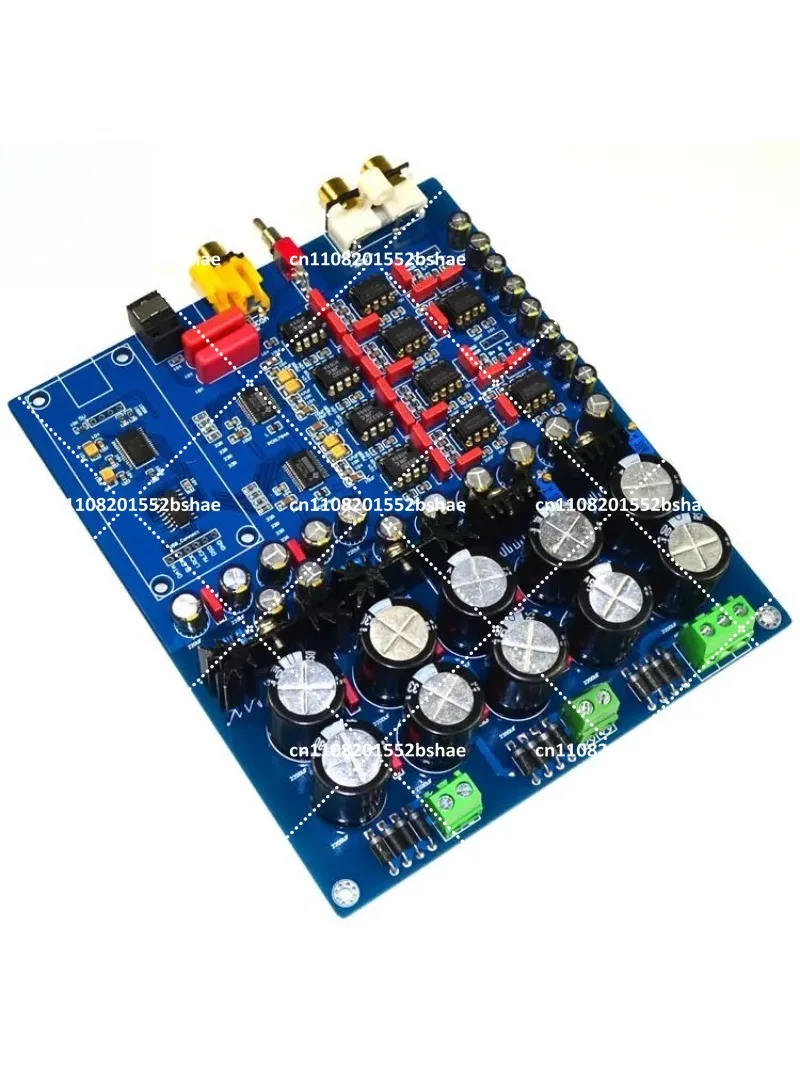 Dual Chip PCM1794 AK4113 HiFi DAC Decoder Fiber Coaxial USB Input Audio