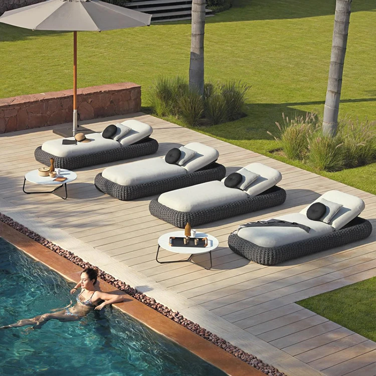 #Princess Chair Deluxe Adjustable Outdoor Lounge Chair for poolside garden lounge chairs