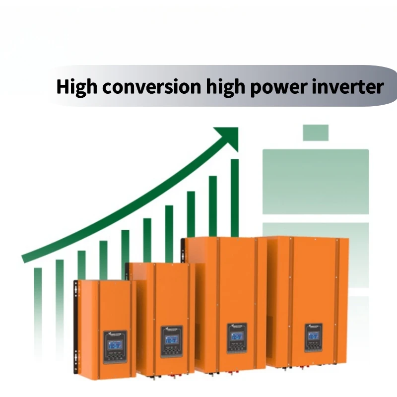 Inversor solar híbrido de 6kw, 6000 vatios, 6000 W, onda sinusoidal pura