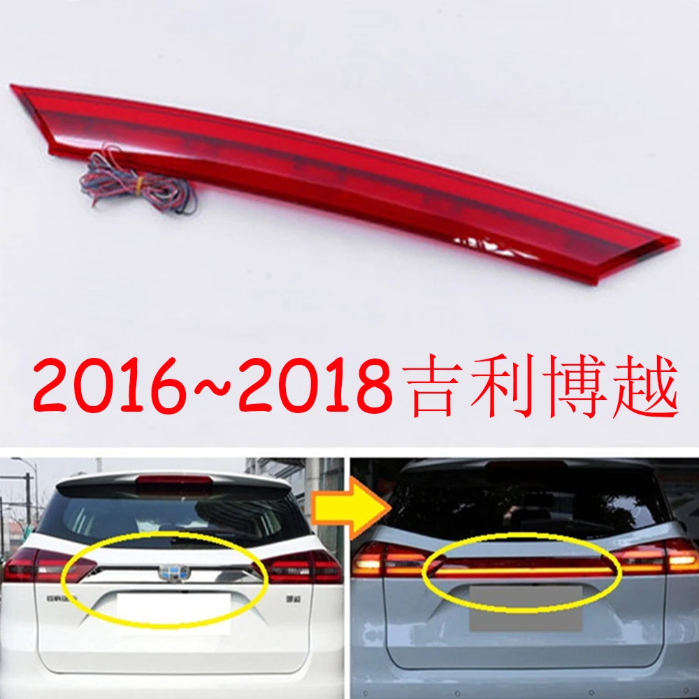 1pcs Car accessories bupmer tail light for Geely Emgrand Boyue taillight 2018~2019y fog Geely Emgrand BoYue rear light