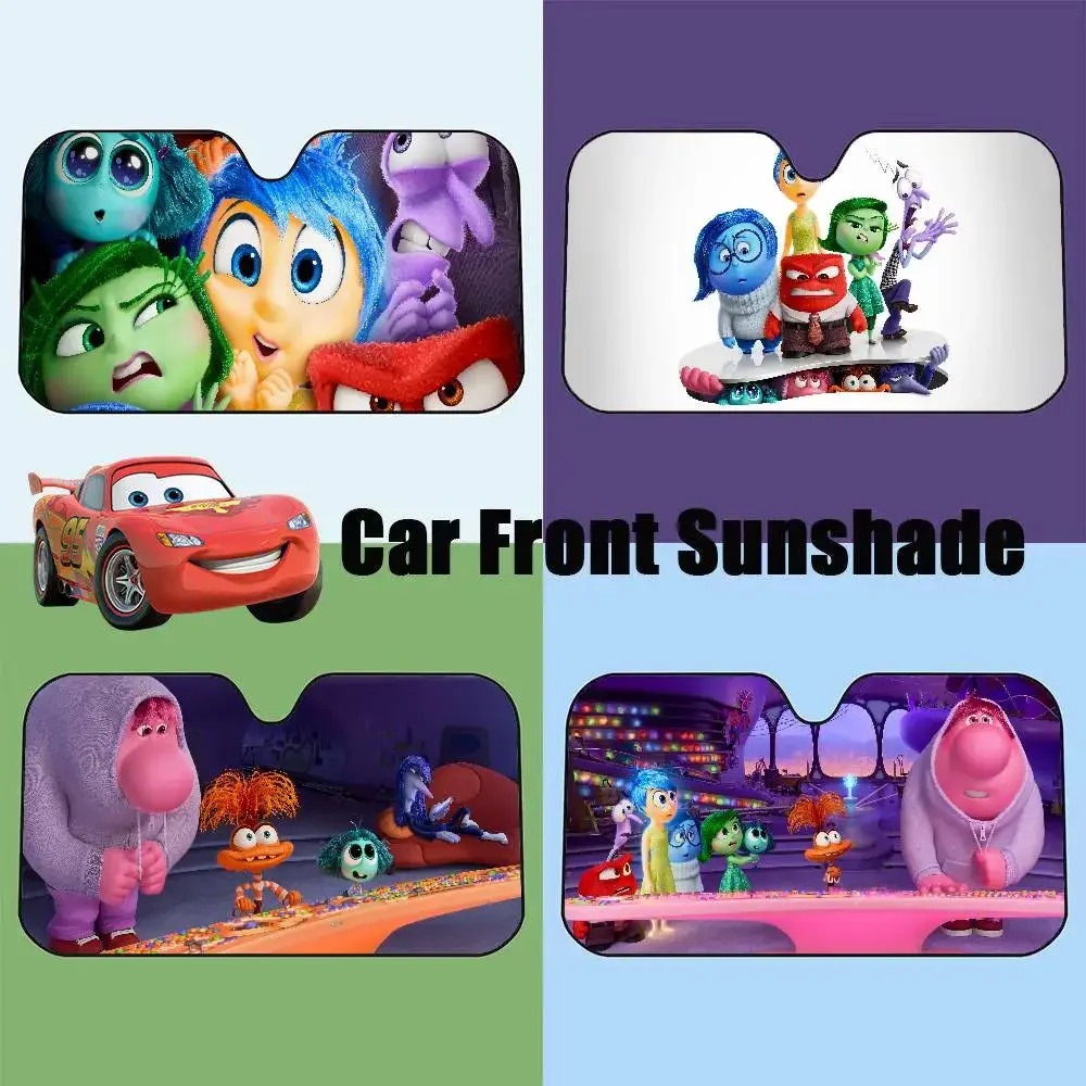 

Inside-Out-2 Car SunShade Car Sunshade, Front Windshield Protector, Foldable UV Resistant Sunshade Cover, Car Accessories