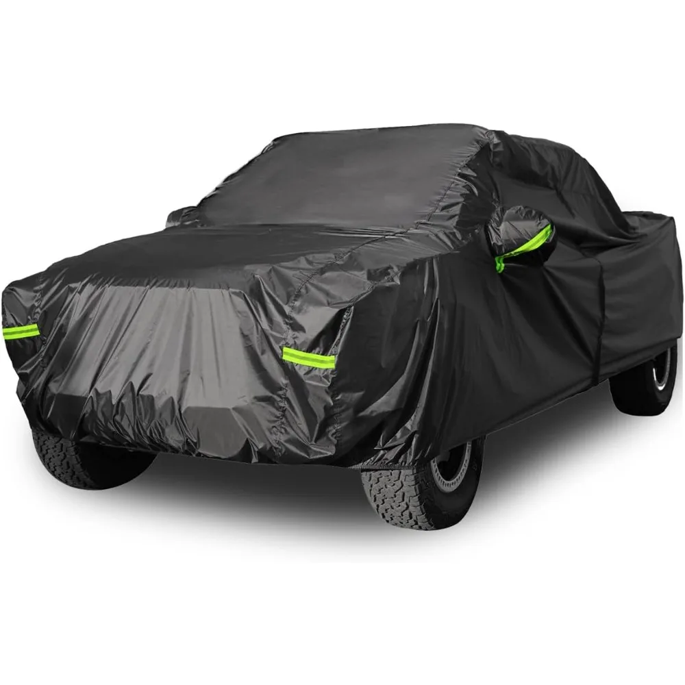 

All-Weather Waterproof Truck Cover for Outdoor and Indoor Protection - Compatible with Ford F150, Chevy Silverado, and Dodge Ram