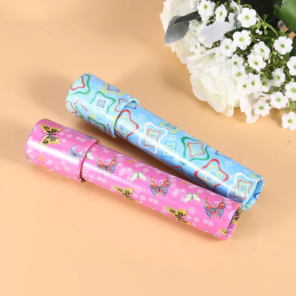 2 قطعة المشكال للأطفال نطاق دوار أنماط ملونة تعليمية تعزز النمو الفكري المشكال