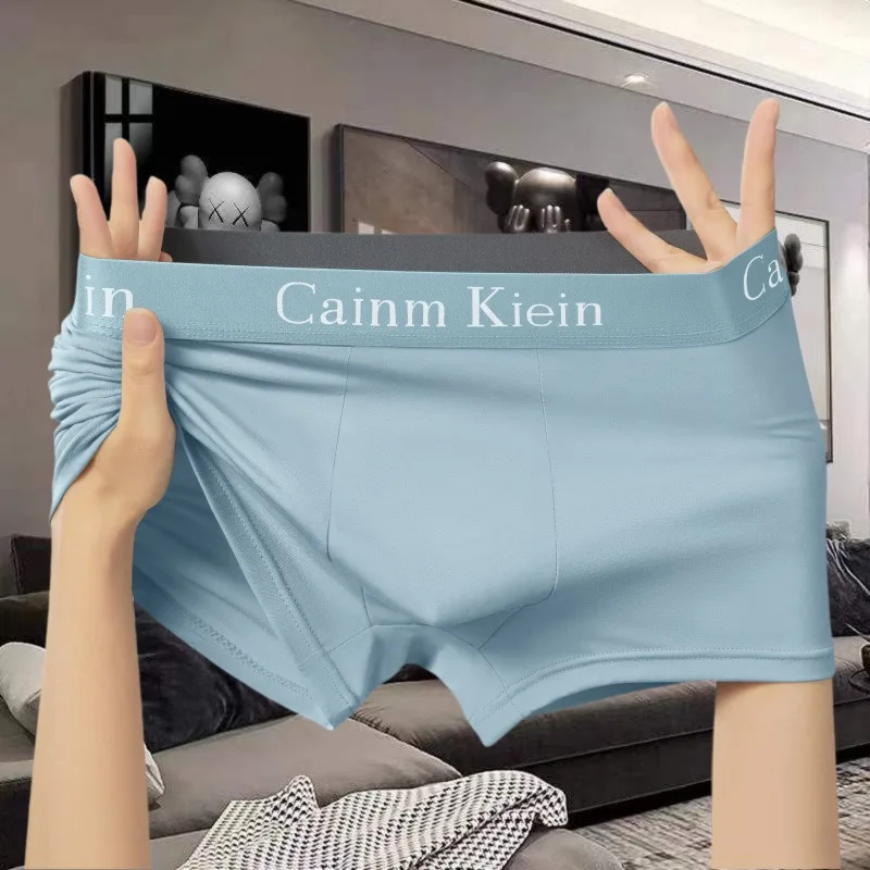 

4 pcs Boxer Shorts Men's Panties Breathable Men Underpants Male Underpants Underwear for Man Boxer Briefs