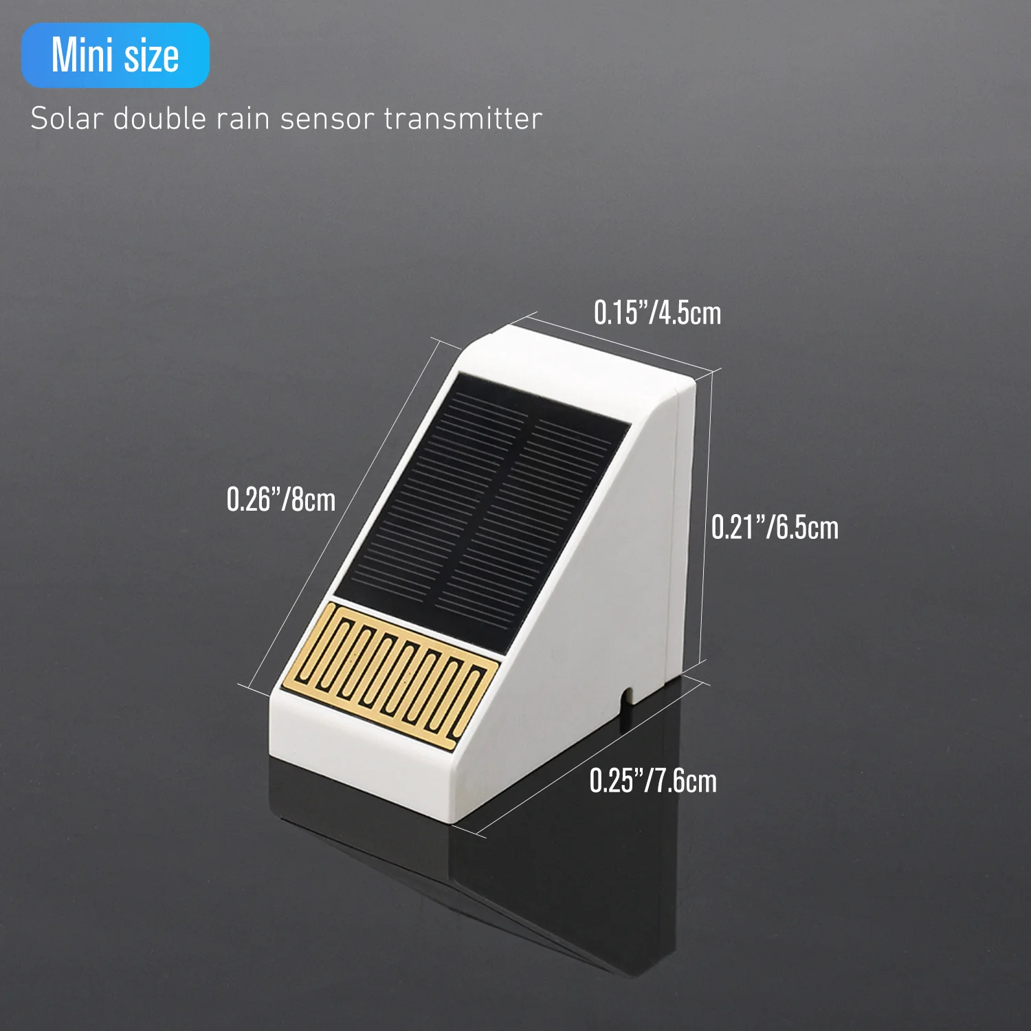 Wind-Sun Sensor for Motorized Retractable Awning, Automatic Weather Sensor with Sunlight and Wind Detection for AM45/AM56 Opener