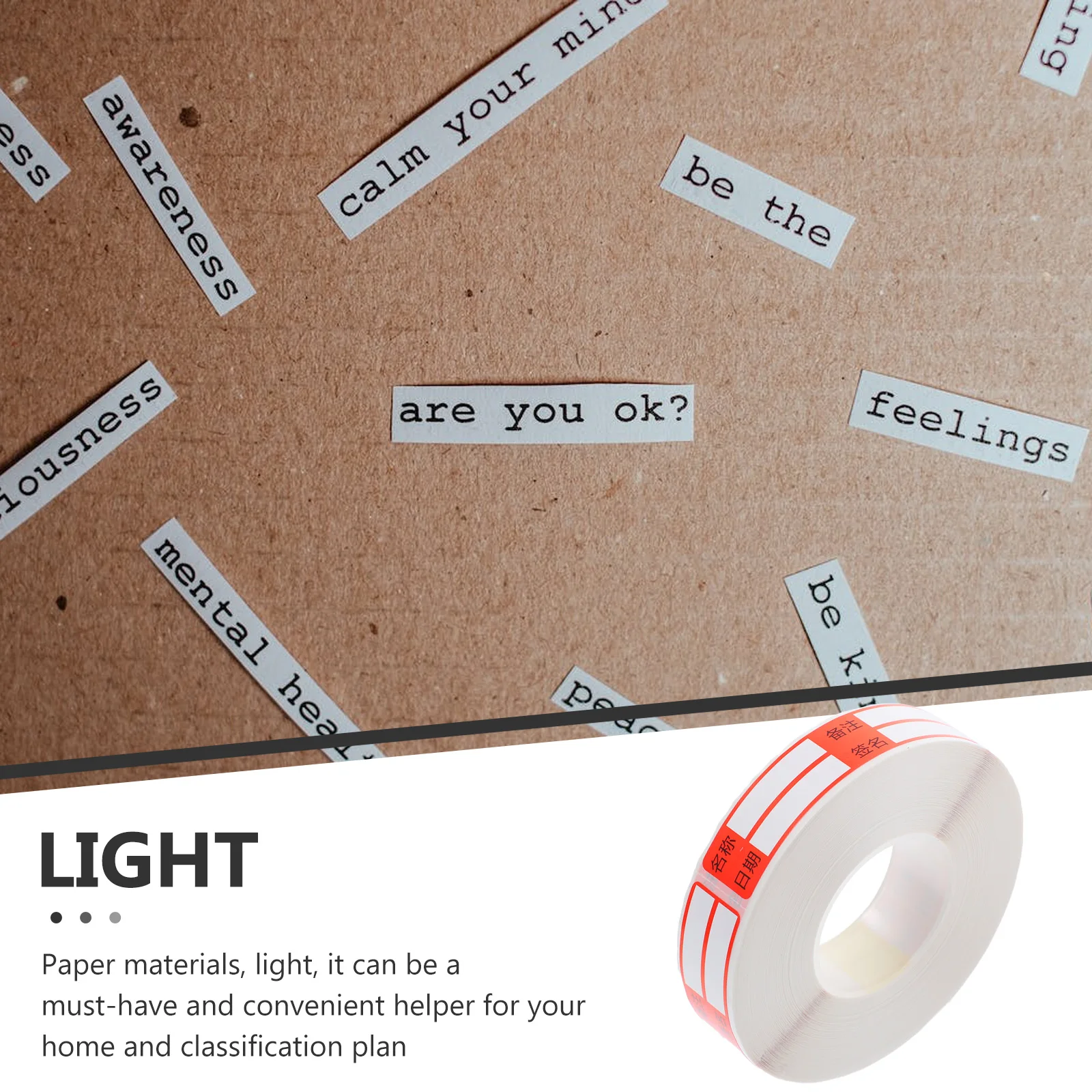 

Catheter Tag Blank Labels Sticker Sticky Small Stickers on Packing Supplies Medicine