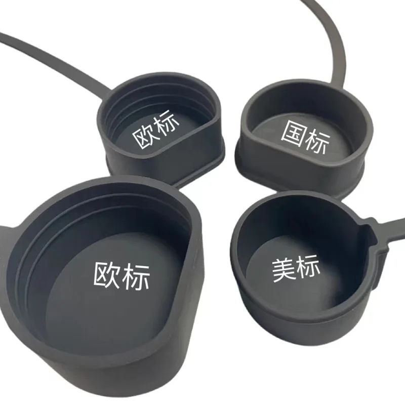 Silicone Charging Gun Tip Cover High Temperature Resistant Sealing Protective Cap For EU Standard & GB Standard New Energy