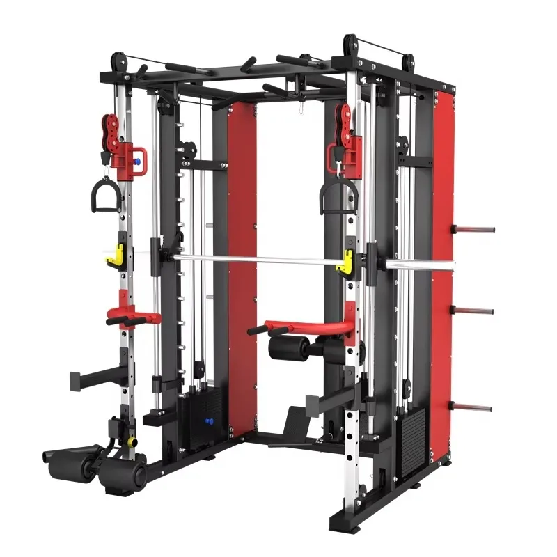 

Commercial Gym Comprehensive Trainer, Multi-functional Smith Machine & Free Weight Multi-Gym