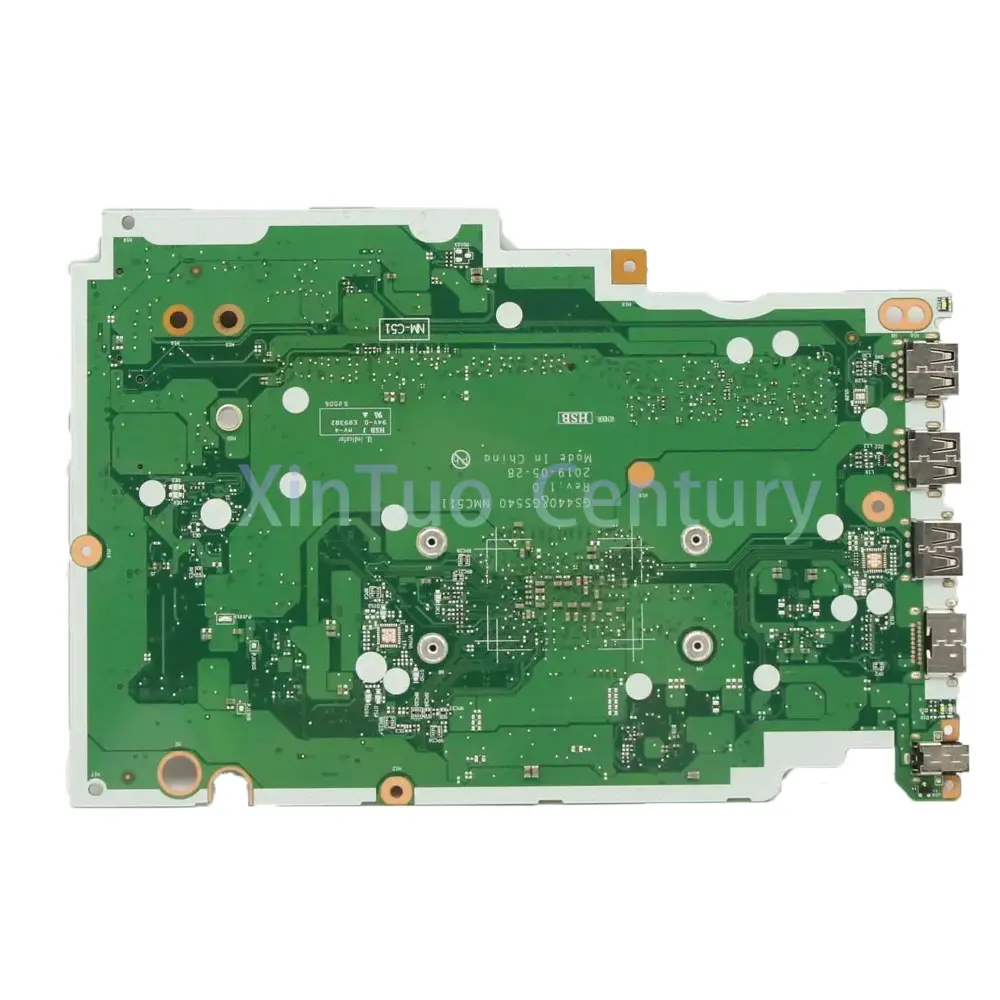 For Lenovo Ideapad S145-15API Notebook motherboard NM-C511 CPU 300U R3-3200 R5-3500 R7-3700 4GB-RAM 100% test OK