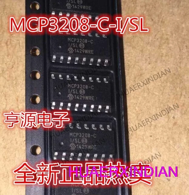 

10PCS New Original MCP3208-C MCP3208-CI/SL SOP16 MCP3208-CI/P -BI/P DIP16