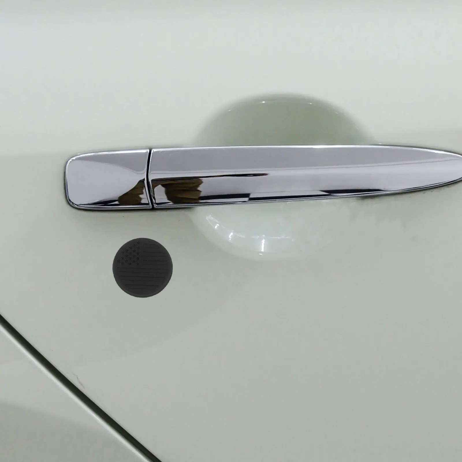 

3 шт. чехлы, черные круглые магнитные защитные приспособления для автомобильных замков для автомобильных дверных замков, подходят для Jt 2018-2024, замочная скважина для дверей автомобиля