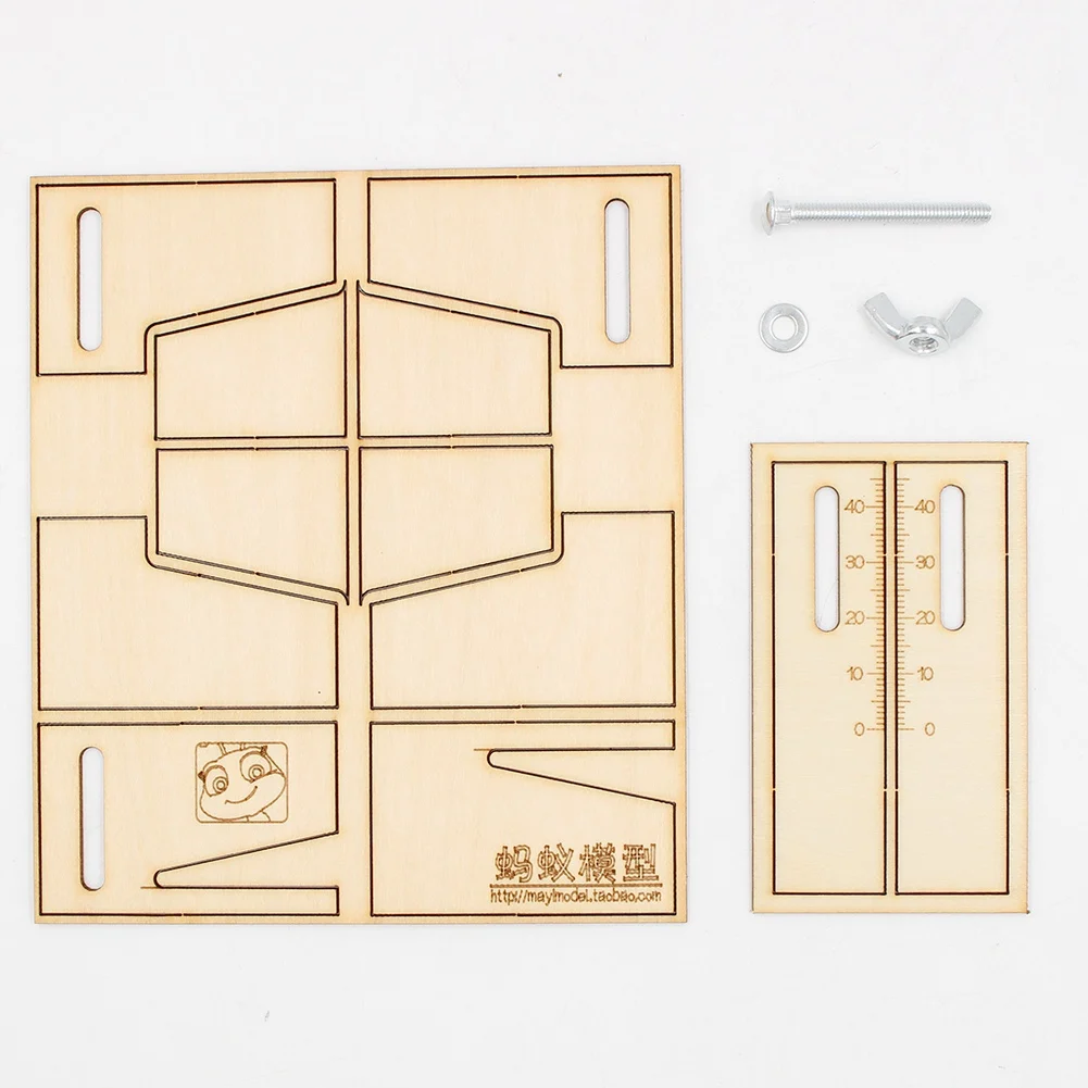 AA84 Wood Ship Model Kit Home Accessories Assembly Fix Hand Practical Auxiliary DIY Mooring Tool Wooden Adjustable Dead Eyes