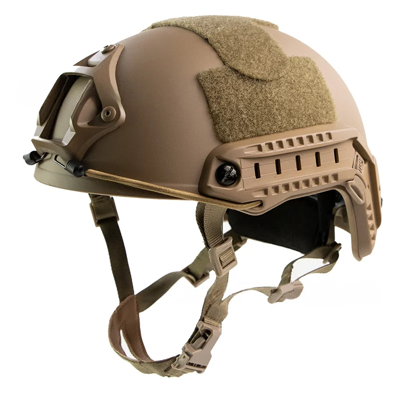 Casco tattico veloce leggero certificato CE ABS antideflagrante manopola regolabile sospensione Airsoft MH casco