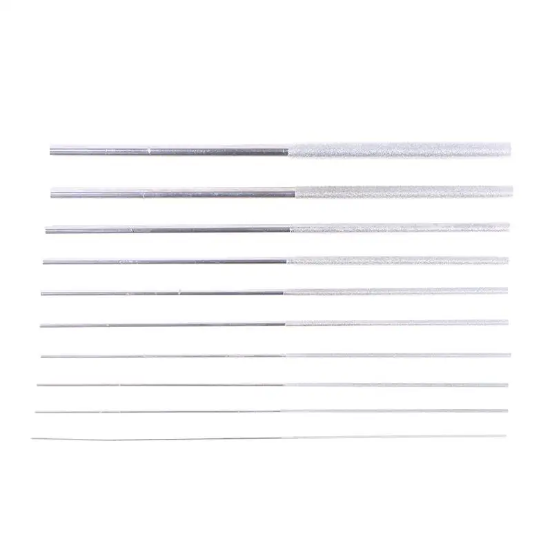 Diamond Cylindrical File Dia 1/1.2/1.5/1.7/2.2/2.8/3.3/4/5/6mm Grinding Tool For Jade Alloy Guitar Strings DIY